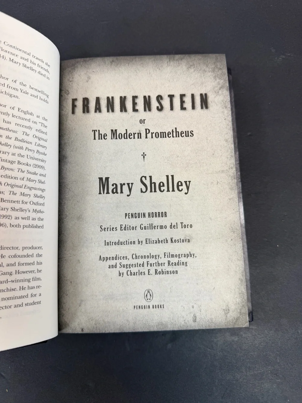 Frankenstein by Mary Shelley, 2013 Hardcover (Penguin Horror)